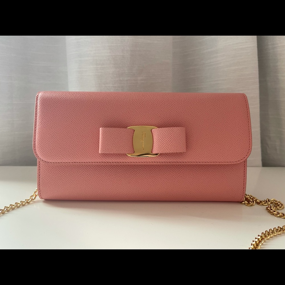 AUTHENTIC Salvatore Ferragamo crossbody/clutch bag